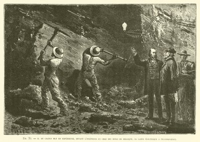 M De Changy Møttes i erfaring, foran Chief Mining Engineer of Belgium? av French School